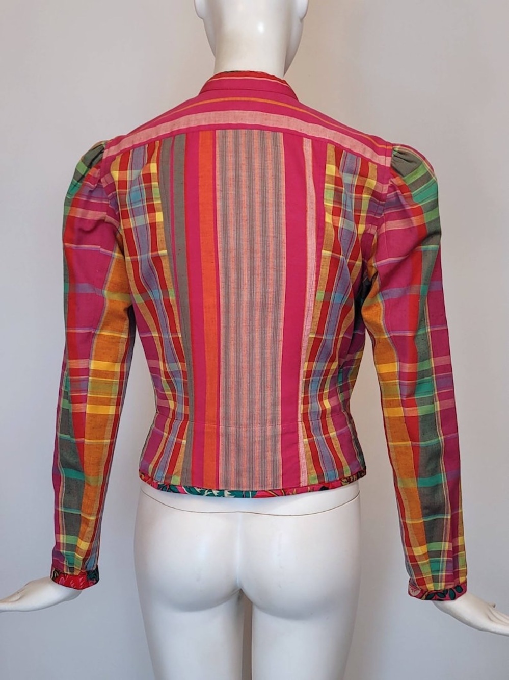 Vintage 1985 Kenzo Wrap Blouse - Picture 2 of 9